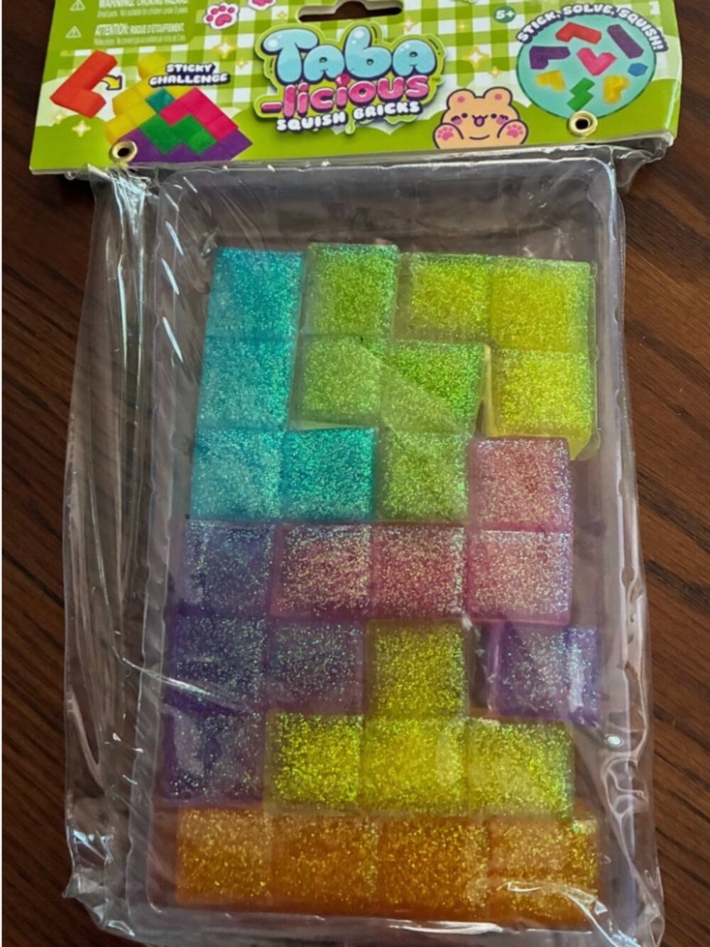 TABA-LICIOUS SQUISH BRICKS STICKY CHALLENGE-SERIES 2-ORB CURIOSITIES-NWT!
